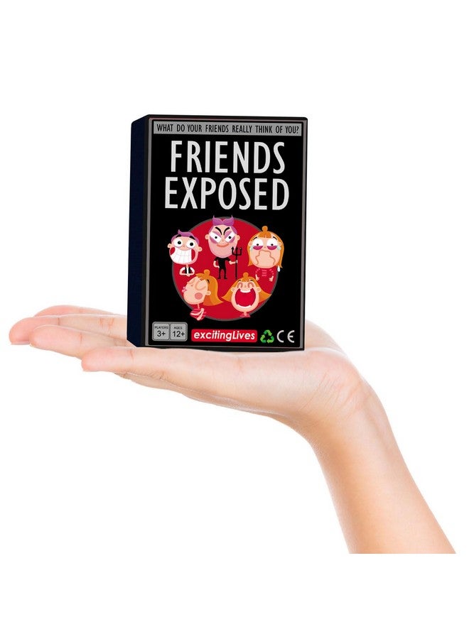 exciting Lives لعبة الأصدقاء المثيرة - لعبة بطاقات الحفلات المكشوفة للبالغين والمراهقين - لعبة 'من الأكثر احتمالاً' - اكتشف ما يفكر فيه أصدقاؤك حقًا عنك! حفلة عيد الميلاد، تجمع للمتعة - Image 5