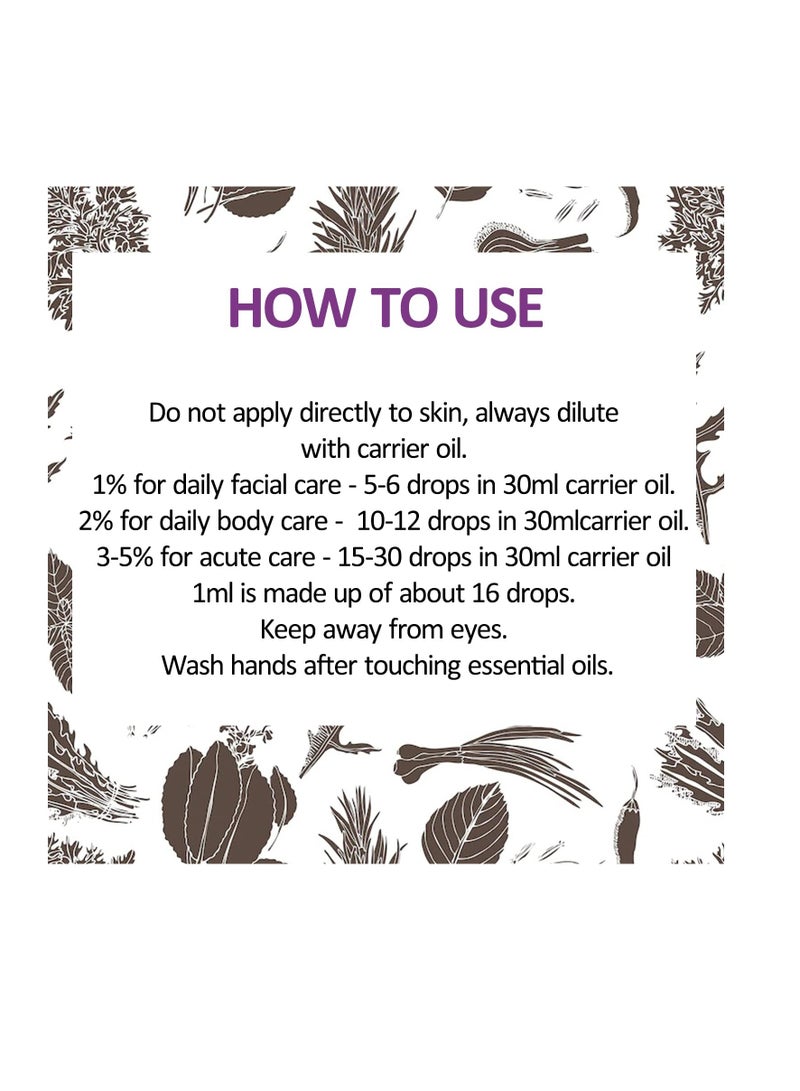 Deve Herbes Pure Benzoin Essential Oil (Styrax benzoin) with Glass Dropper Steam Distilled 30ml - Image 4