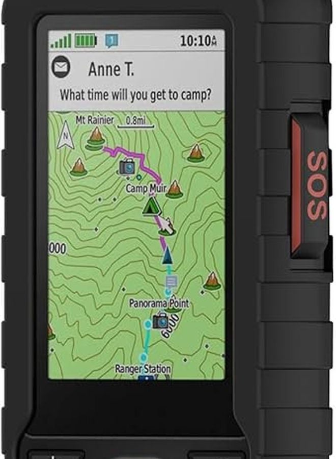 Blue Silicone Protective Case Cover for Garmin GPSMAP 66I 67I GPS Navigation Device - Image 4