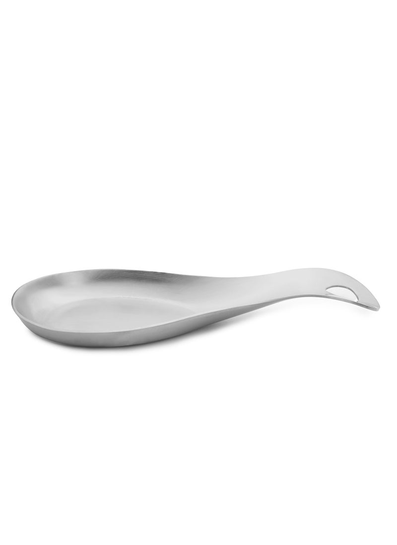 Stainless Steel Spoon Rest Kitchen Tableware Spatula Holder Soup Spoon Rest Utensil Cutlery Stand Shiny Silver - pzsku/ZDEC966D3102CD848A953Z/45/_/1708533218/0c030730-6488-4af0-bb83-81efaebb95ed