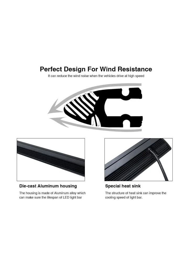 Generic - TG 6D 400W 42 Inches Bar Light, IP68 Waterproof Rating, CREE Light Source with 12000LM Lumens - Image 1