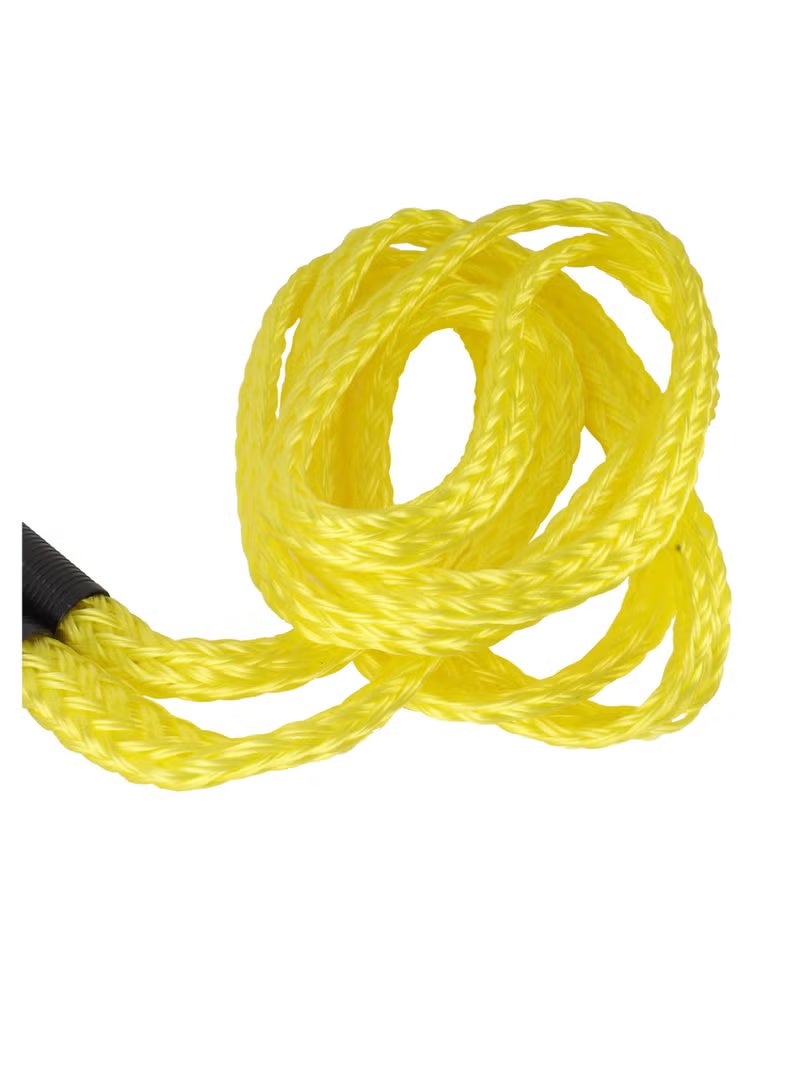 بروماس حبل سحب سيارات شديد التحمل - 2800 كجم، 4 أمتار - أصفر - Image 2