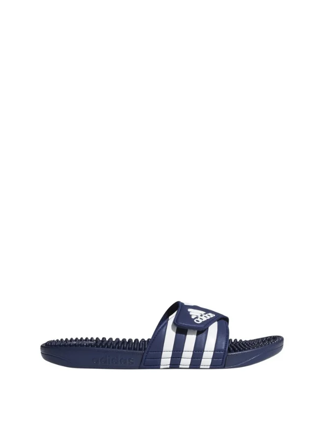 Adidas Adidas Adissage U Blue Sportswear Sandals/Slippers For Unisex