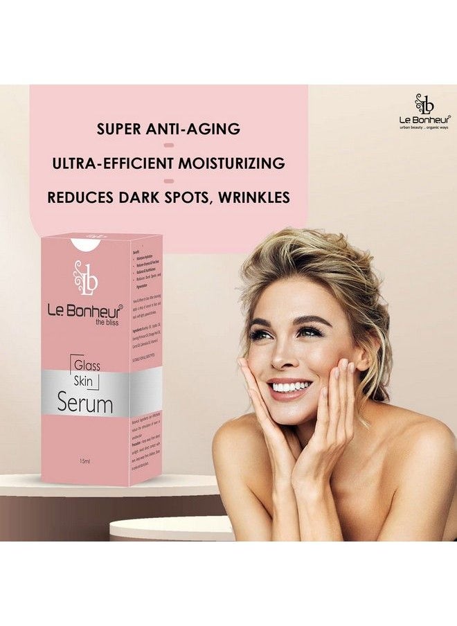 Le Bonheur.. - Le Bonheur Glass Skin Serum Serum To Reduces Dark Spots And Pigmentation (15 Ml) - Image 1
