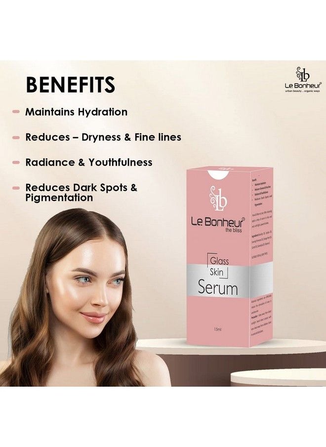 Le Bonheur.. - Le Bonheur Glass Skin Serum Serum To Reduces Dark Spots And Pigmentation (15 Ml) - Image 1