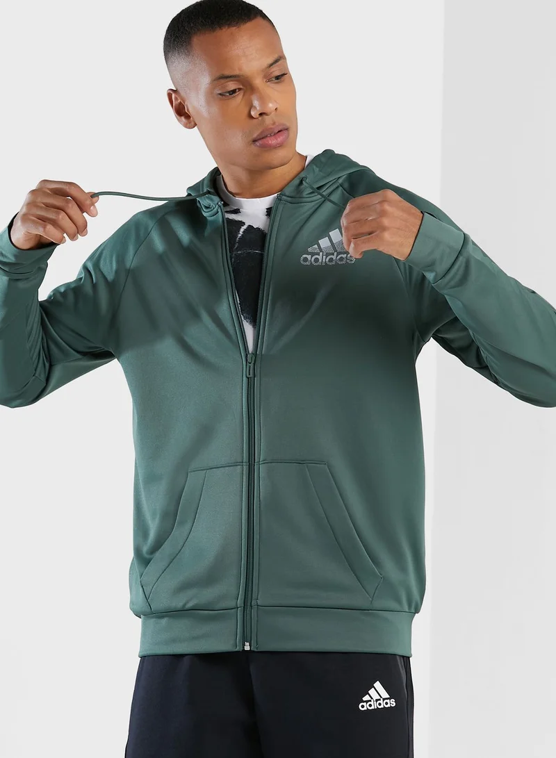 Adidas Bos Logo  Hoodie