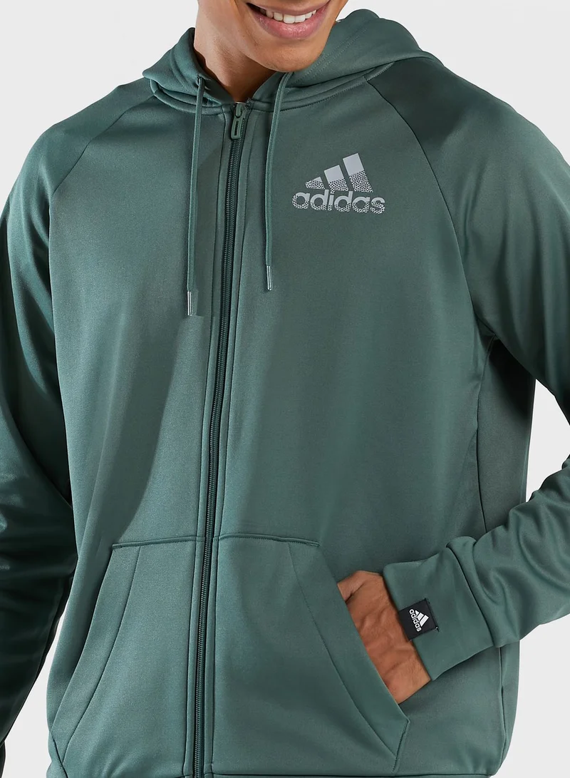 Adidas Bos Logo  Hoodie