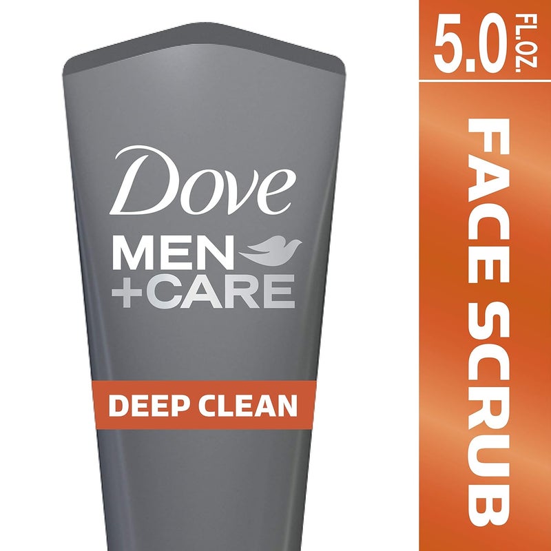 Dove MenCare Face Scrub Deep Clean Plus 5 oz - Image 2