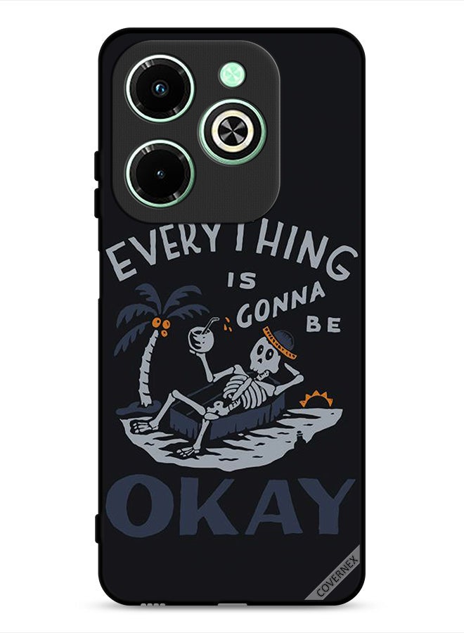 Covernex Infinix Hot 40i 4G Protective Case Cover Everything Is Gonna Be Ok - Image 1