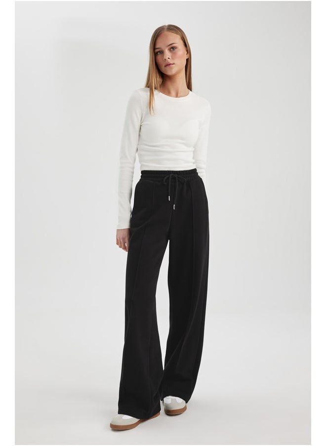 DeFacto - Woman Straight Fit Knitted Trousers - Image 1