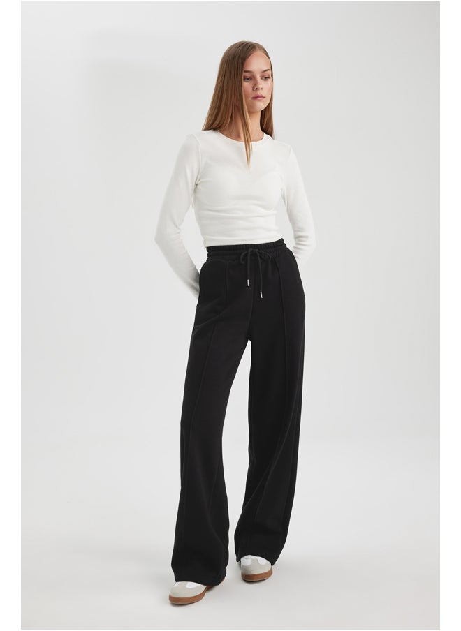 DeFacto - Woman Straight Fit Knitted Trousers - Image 1