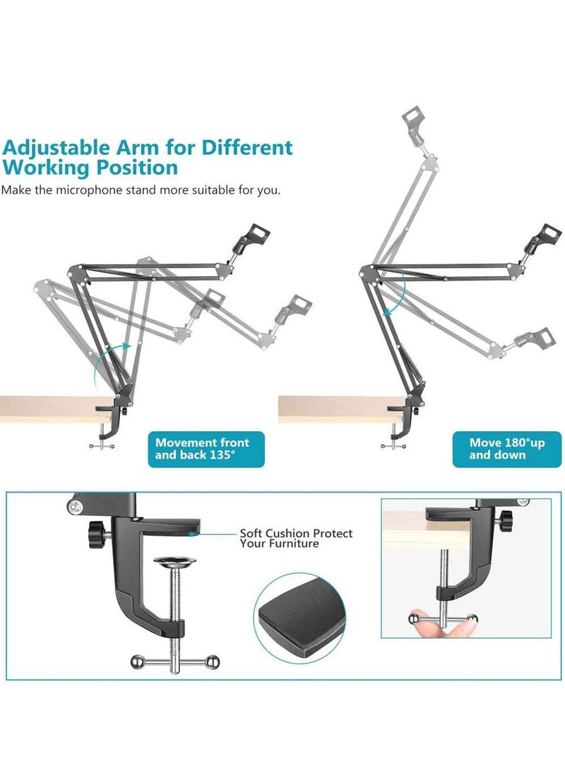 Extendable Recording Microphone Stand Holder - Image 2