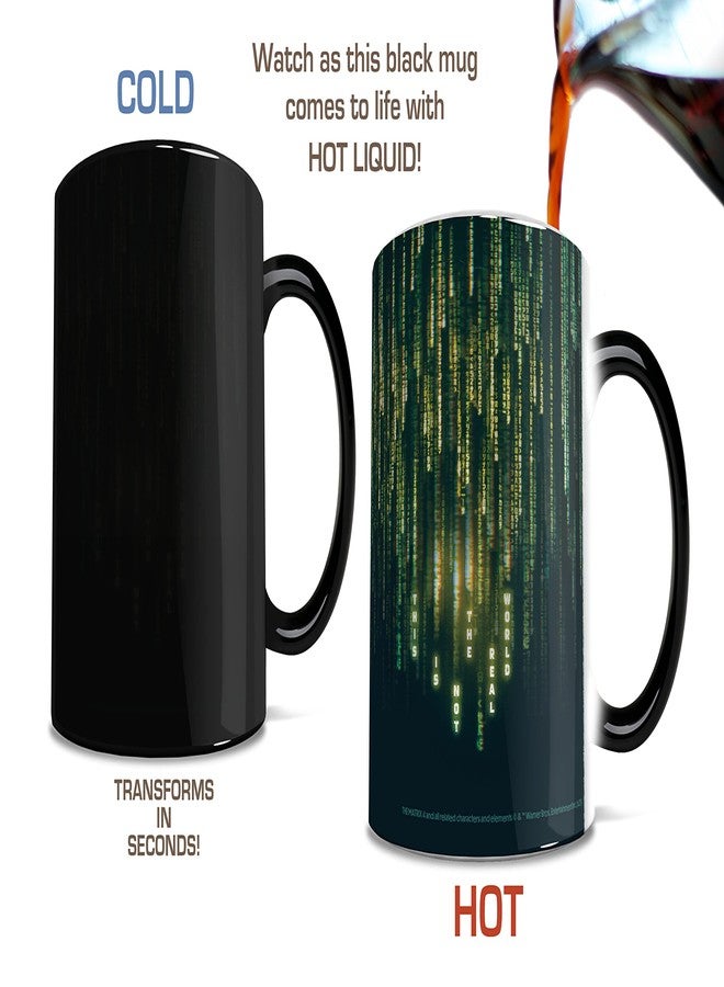 Morphing Mugs The Matrix Resurrections - Simulatte - Simulation - Awaken - One 11 oz Color Changing Ceramic Mug - Image Revealed When HOT Liquid Is Added! - Image 2
