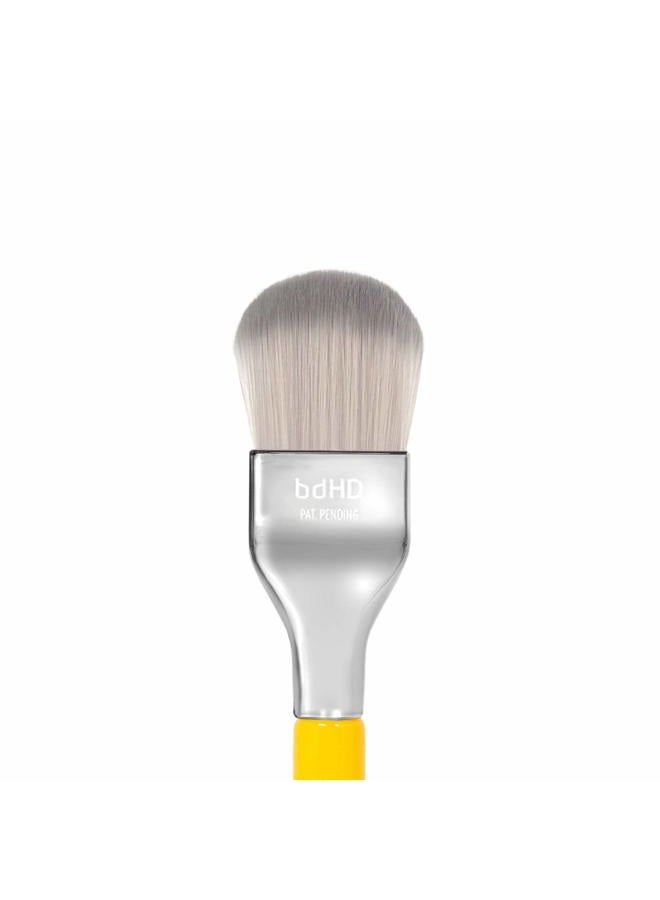 Bdellium Tools Professional Makeup Brush - Studio Series 952 Small Rounded Double Dome Blender - With Soft Synthetic Fibers, For Application & Blending (Yellow, 1pc) - Image 4