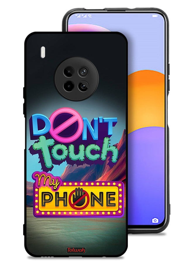 Tolwak Huawei Y9a Protective Case Cover Do Not Touch My Phone  - Image 1