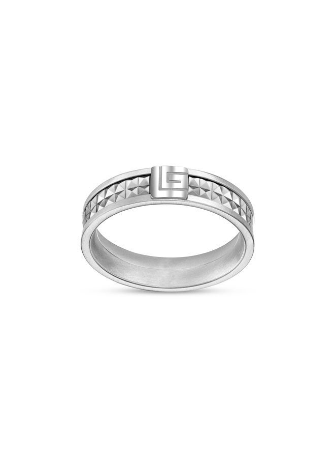 Guy Laroche Alex 2 Silver Stainless Steel Ring for Men 62mm - Image 2
