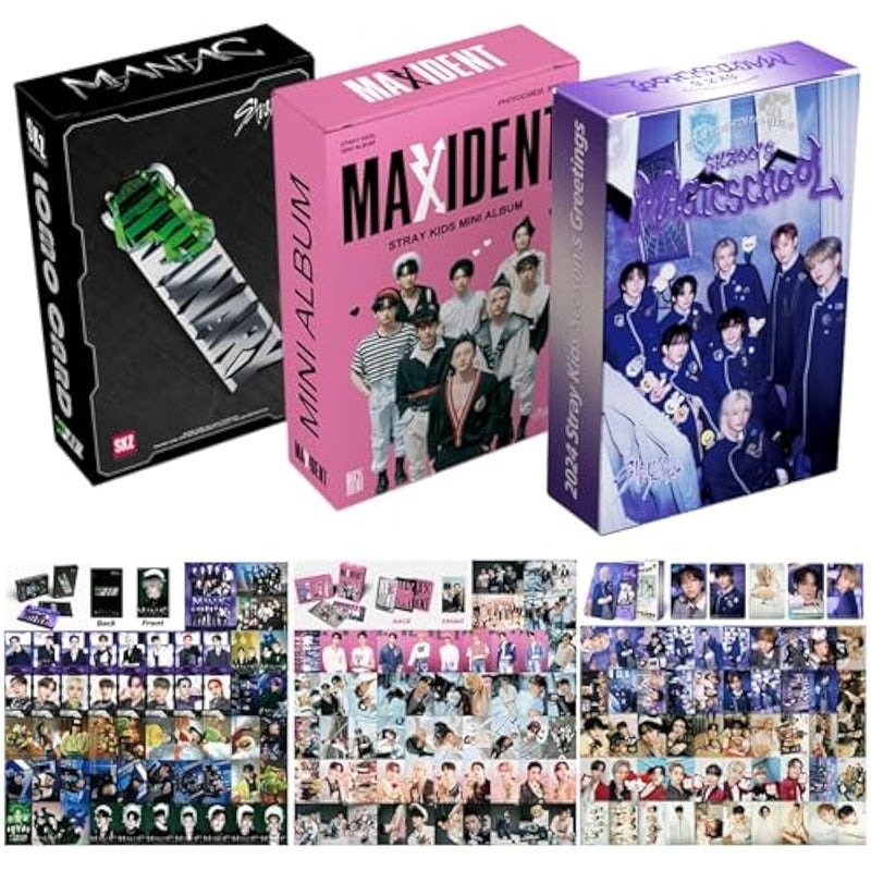 Stray Kids 3PACK/225PCS Maxident Photocards Oddinary Lomo Cards Set 2023 New Album The Sound SKZ's Fans Gift Merchandise - Image 1