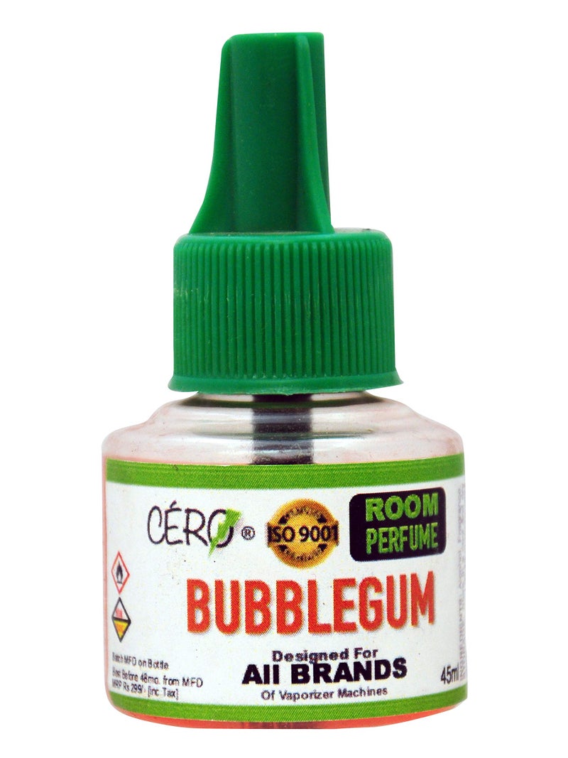 CERO ® Room Perfume BUBBLEGUM for All Brands of Vaporizer/Diffuser Machines Cartridge Bottle (45ml) - Image 4