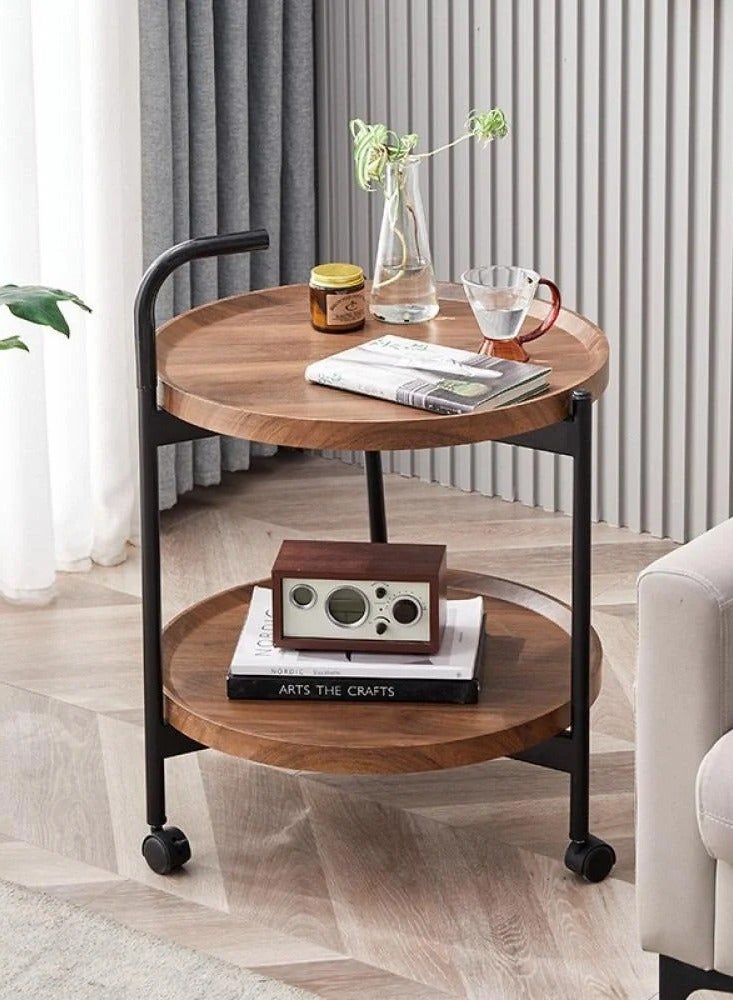 غرائب التحف  طاولة جانبية متحركة متعددة الاستخدام - Image 1