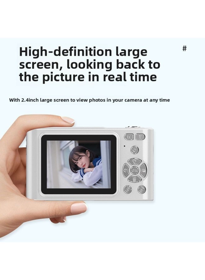 Generic Student Digital Ccd Camera Campus Shooting Olvg Portable Travel Entry-level Affordable Camera-Body Color:Green  - Image 4