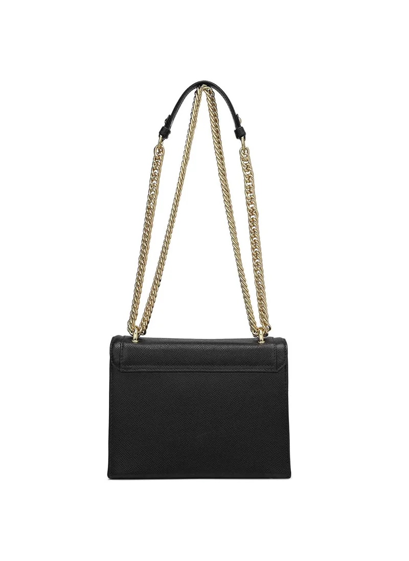 Da Milano  Genuine Leather Black Sling Bag for Women | Best Price UAE