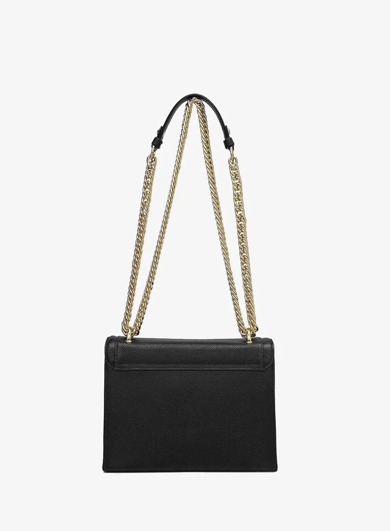 Da Milano  Genuine Leather Black Sling Bag for Women | Best Price UAE