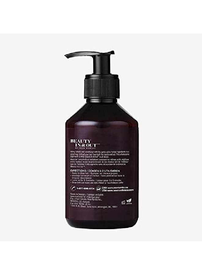 New Nordic Hair Volume Conditioner ; A Creamy Herbal Recipe To Weightlessly Hydrate Volumize Soften And Shine ; Vegan & Formulated With Clean Ingredients - Image 5