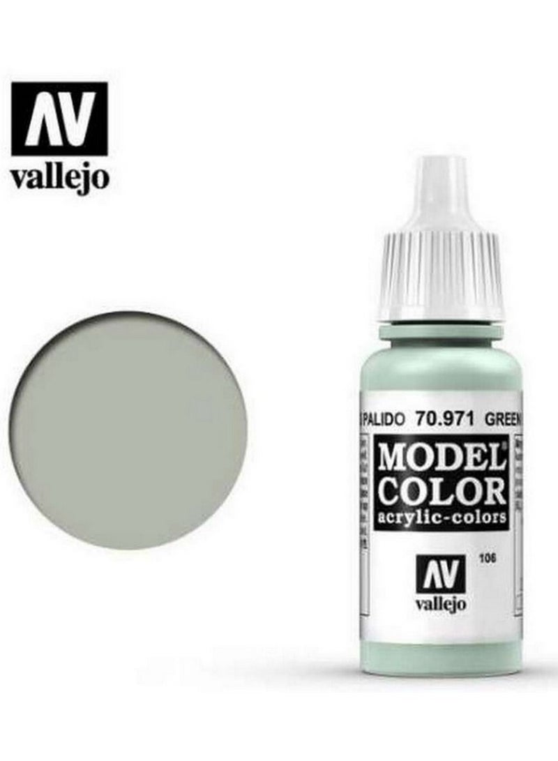 Vallejo Vallejo Model Color 971-17ml Green Grey