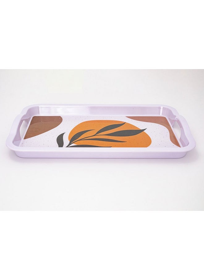 Bright Designs - Bright Designs Melamine Rectangle Tray  1 Pieces
  (L 55cm W 35cm)black mondo - Image 1