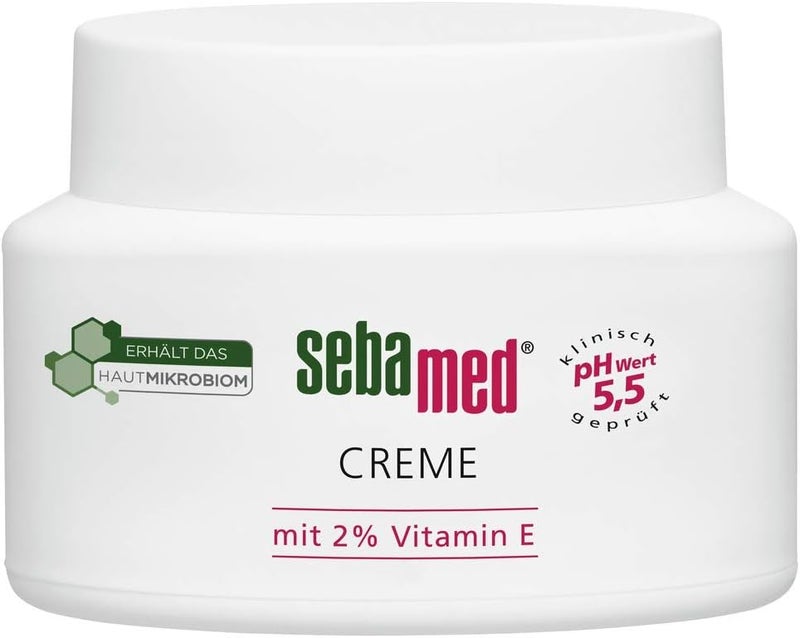 Sebamed Face Cream Vitamin E Moisturizer Facial Care Helps Skin Retain Moisture Protection Against UV Radiation and Premature Aging for Men and Women