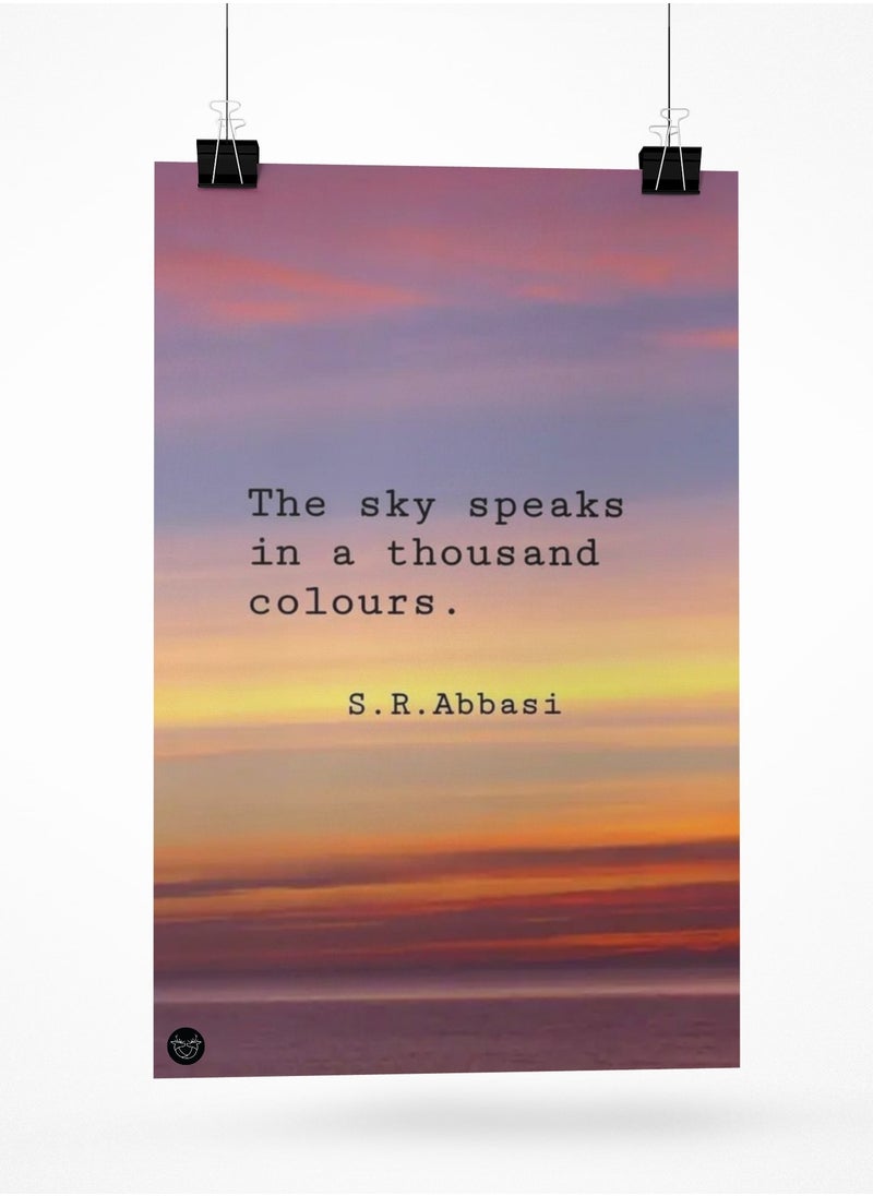 Reeman Design Poster with sky design 