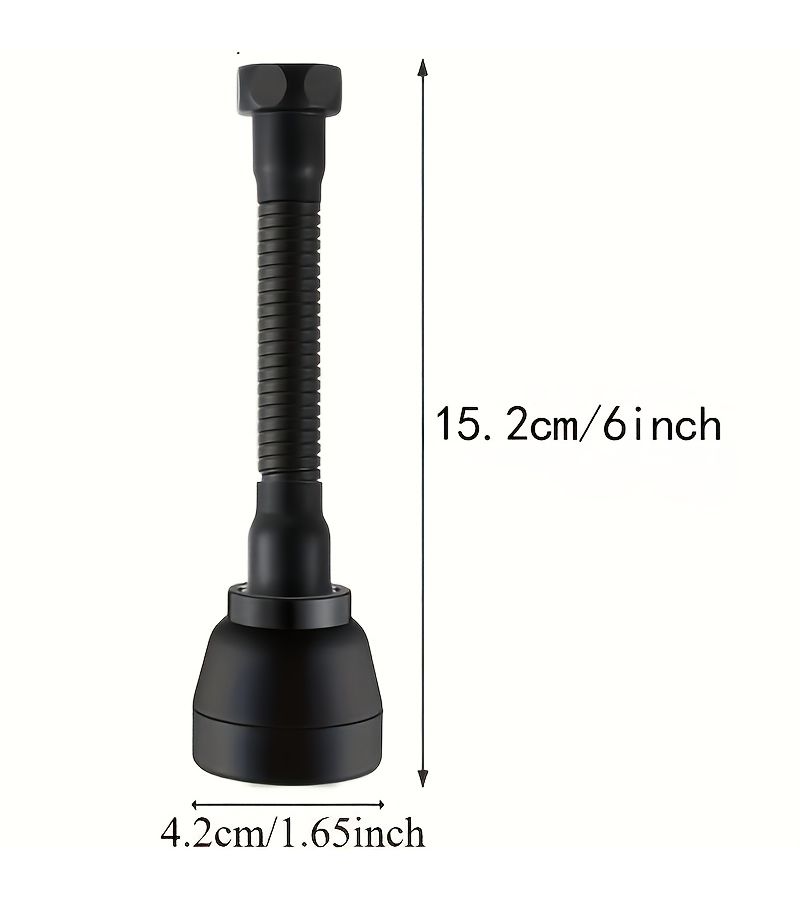 V Shape Kitchen Faucet Extender 1 Set Three Speed Rotating Spout - Image 2