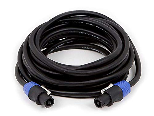 Monoprice 25ft 12AWG 2-conductor Speakon Type NL4FC Female to Speakon Type NL4FC Female Cable - Image 1