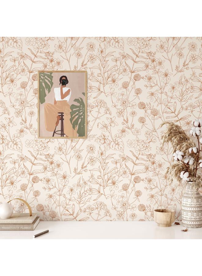 Bluejw Hot Sale Wallpaper Background Self-adhesive Touch Wallpaper Living Room Bedroom Wall Stickers Furniture Renovation Stickers - Image 2