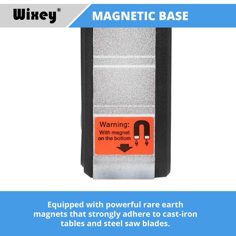 Wixey WR300 Digital Angle Finder Gauge with Magnetic Angle Finder Base and Backlit Digital Display Angle Ruler - 180 Degree Digital Electronic Level Accessory for Woodworking Tools - Image 4
