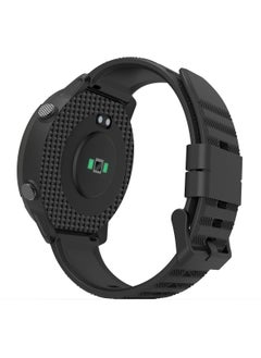 Blackview X5 1.3” inch Smart Watch for Men Women,9 Professional Sports Modes Fitness Tracker Heart Rate Monitor Watch,IP68 Waterproof Sport Two Strap (Black – Red)  - Image 5