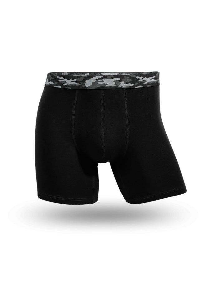 Austrian Element Plus Size Men's Underwear Anti-leg Cotton Underwear Sports Fat Pants Boxers Running Breathable Youth Underwear - Image 1