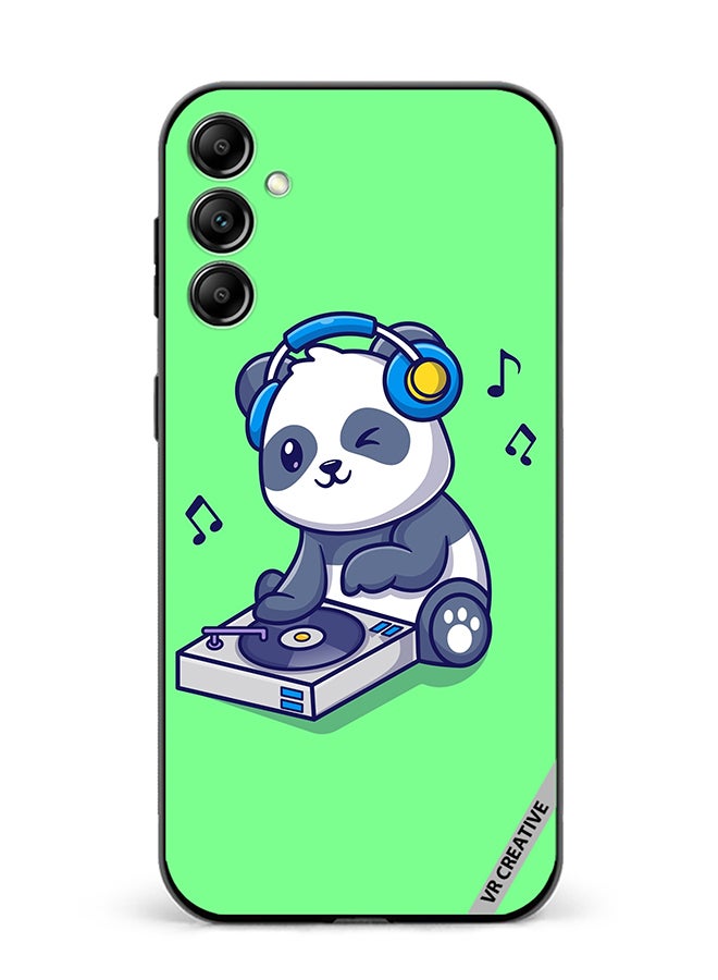 VR CREATIVE Protective Case Cover For Samsung Galaxy A15 5G/A15 Panda Playing Music Design Multicolour - Image 1