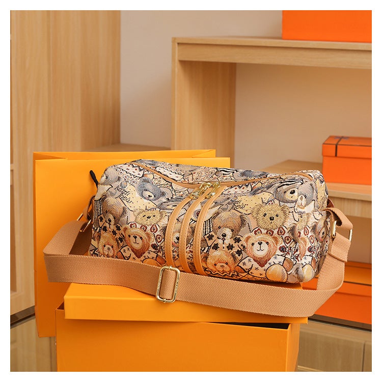 Genuine Goods Kitty Bear New Tote Bag Women'S Bag Large Capacity Shoulder Messenger Bag One-Piece Delivery - Image 2