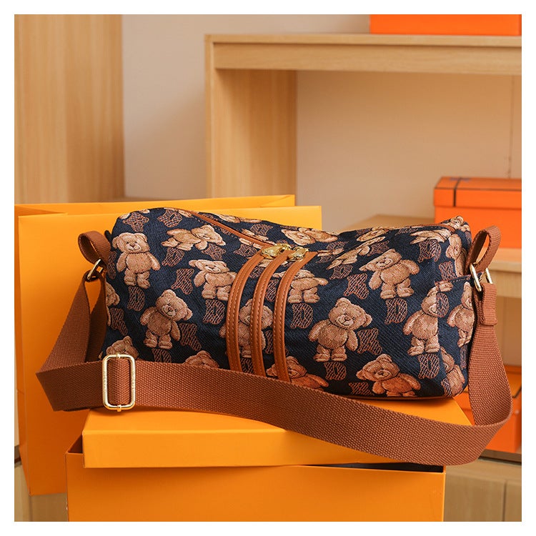 Genuine Goods Kitty Bear New Tote Bag Women'S Bag Large Capacity Shoulder Messenger Bag One-Piece Delivery - Image 1