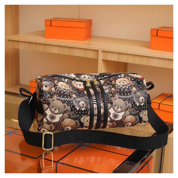Genuine Goods Kitty Bear New Tote Bag Women'S Bag Large Capacity Shoulder Messenger Bag One-Piece Delivery - Image 4