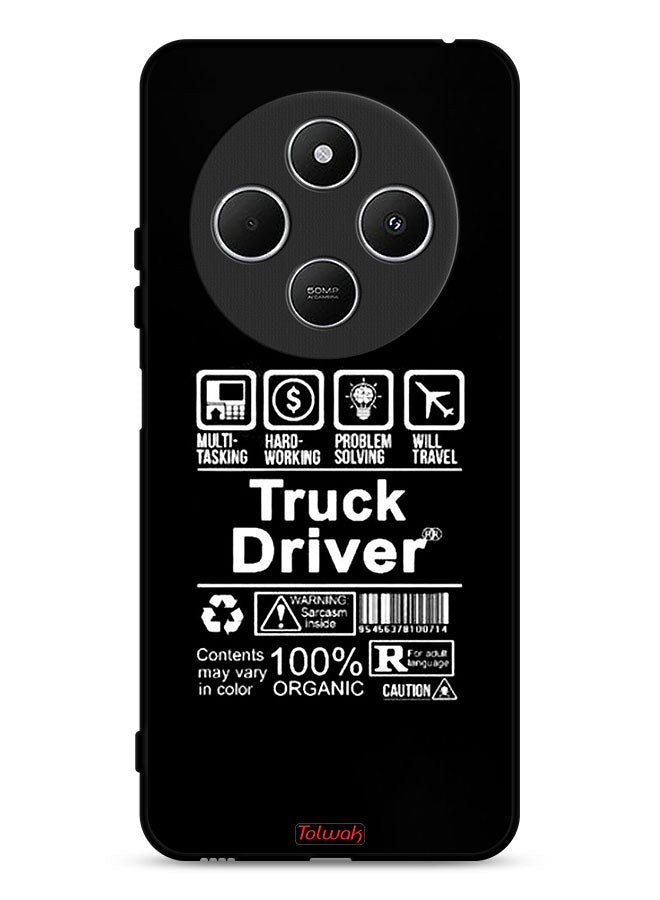 Tolwak Xiaomi Redmi 14C 4G Protective Case Cover Truck Driver Sticker - Image 1