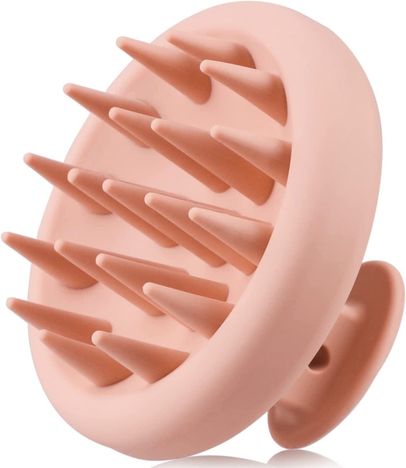 Faigy Silicone Scalp Massager Shampoo Brush, Shower Scalp Scrubber with Soft Bristles, Scalp Brush for Hair Growth & Dandruff Treatment, Wet Dry Hair Massager for All Hair Types of Women (Multicolor) By Arbnruts - Image 1