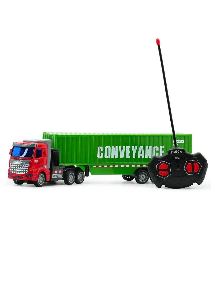 Generic - Remote Control Heavy Duty Trailer truck Toy for Kids - Image 1