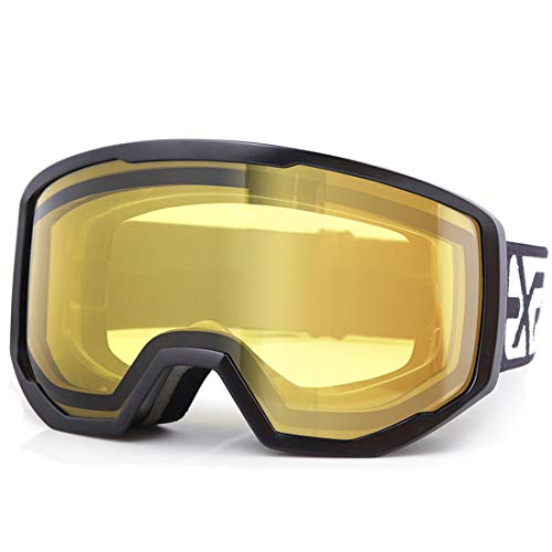 EXP VISION Ski/Snowboard Goggles for Men Women, OTG Snow Goggles Anti Fog UV Protection - Image 1