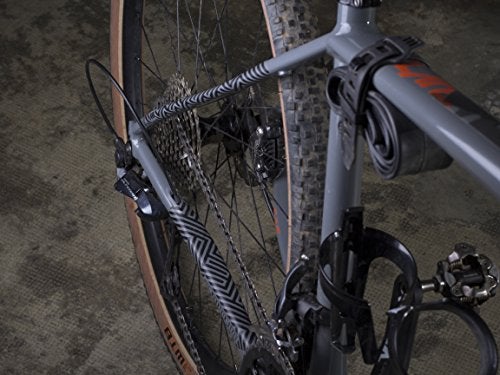 All Mountain Style Chain Guard - Protects Rear Part of Your Bike from Scratches & Dings! - Maze/Black, Maze - Image 3