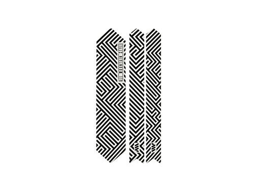 All Mountain Style Chain Guard - Protects Rear Part of Your Bike from Scratches & Dings! - Maze/Black, Maze - Image 2