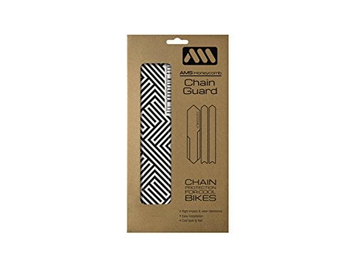All Mountain Style Chain Guard - Protects Rear Part of Your Bike from Scratches & Dings! - Maze/Black, Maze - Image 1