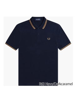 FRED PERRY Fred Perry Wheat polo Shirt men's short-sleeved cotton slim-fit business casual lapel top 