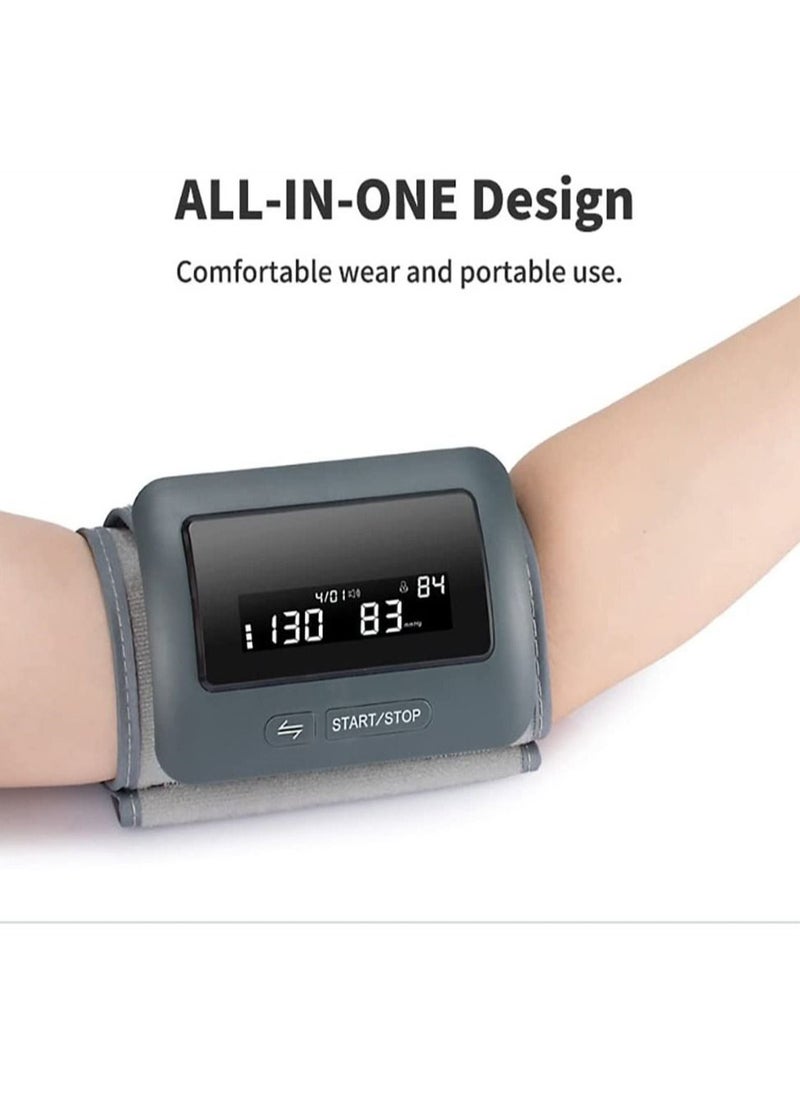 DMG TECH - Blood Pressure Monitor, Bluetooth Upper Arm Blood Pressure Monitor Works,LCD Display Large Screen Fully, Automatic Accurate Readings Adjustable bp Cuff, Voice Prompt, Irregular Heartbeat Detection - Image 1